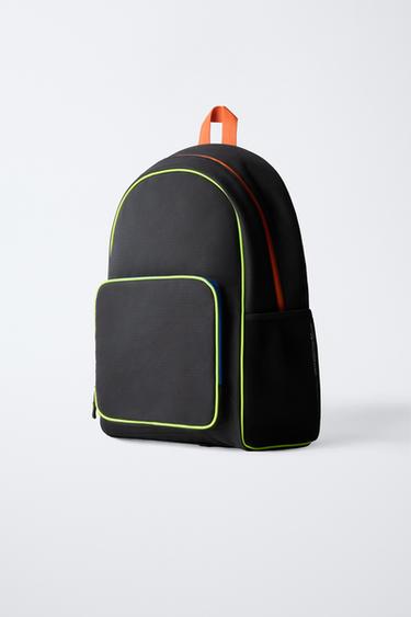 Zara SCHOOL BACKPACK - Black - Image 0