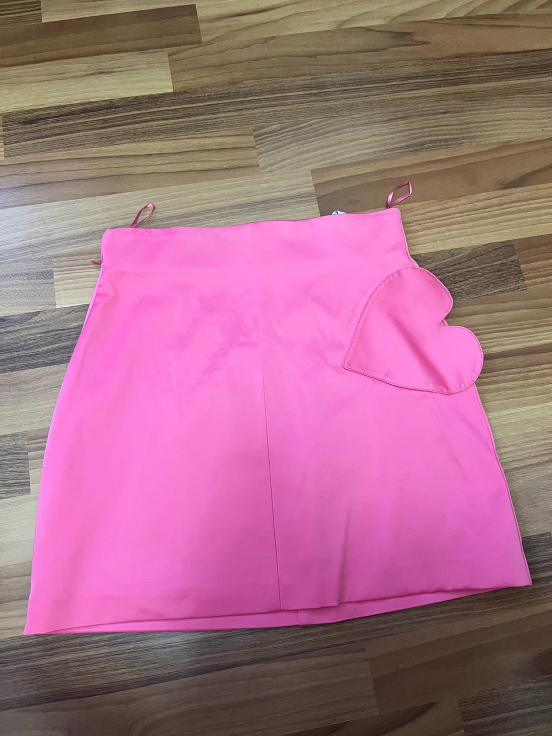 SATIN SKIRT WITH HEART - Image 9