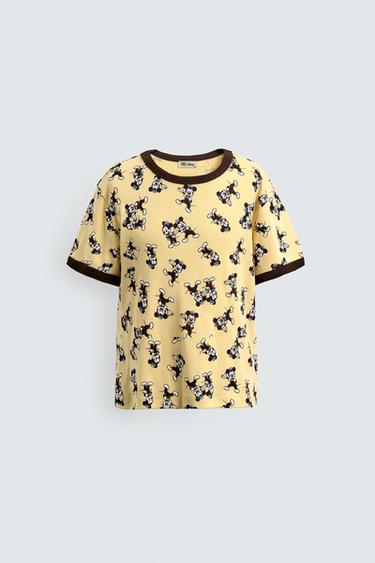 ÁO THUN MORTY + FERDY HARRY LAMBERT FOR ZARA X DISNEY - Màu vàng từ Zara