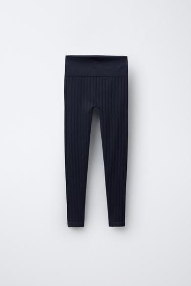 LEGGING SEAMLESS GYM - Azul de Zara