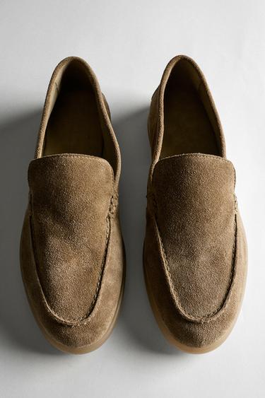 Zara Split leather loafers - 1-712 - Image 0