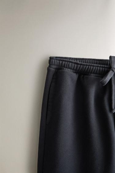 PLUSH TROUSERS - Navy blue by Zara - Image 1