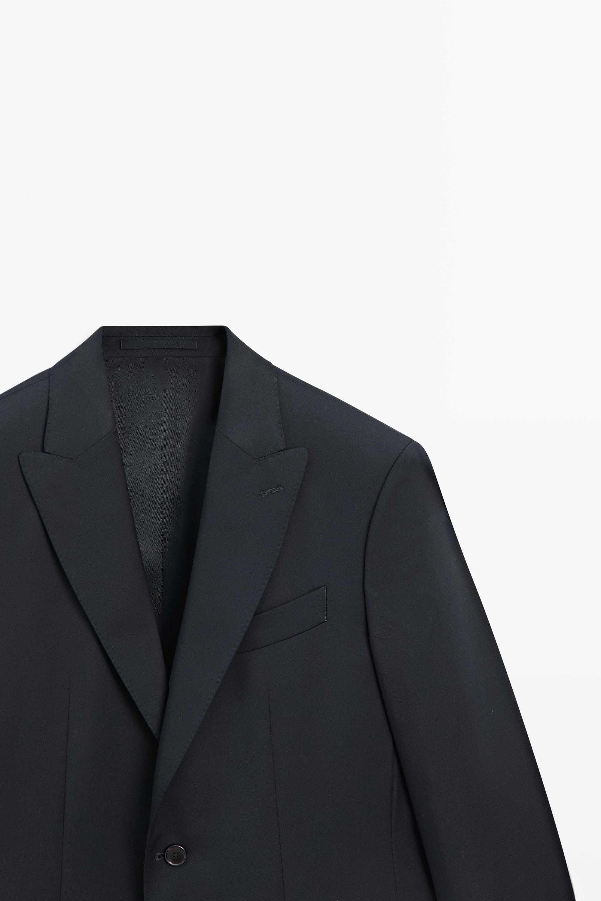 Veste de costume 100% laine fraîche