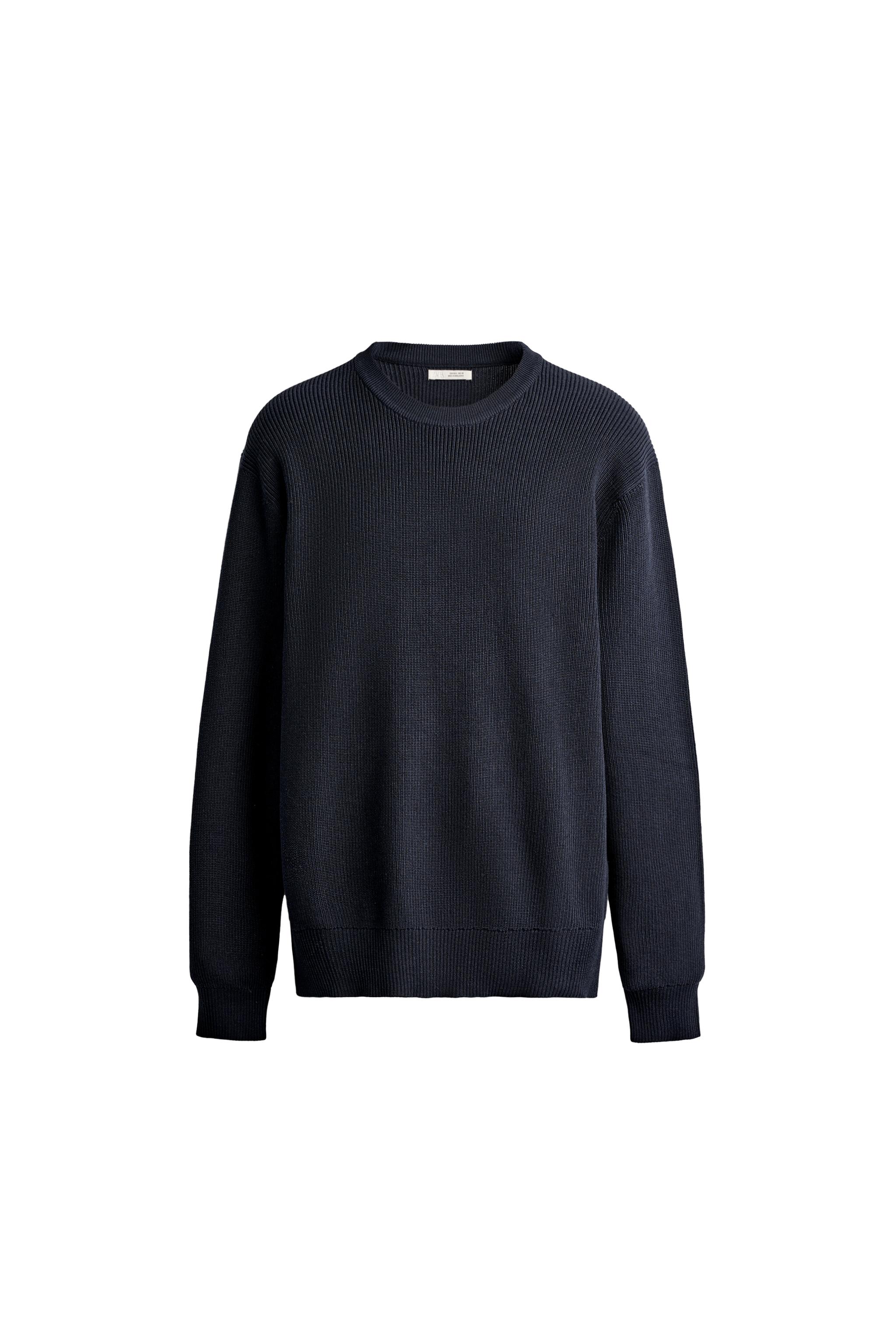PULL REGULAR FIT EN MAILLE PERLÉE