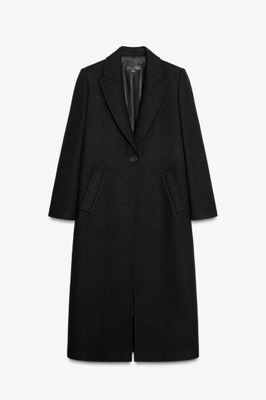 WOOL COAT - Black by Zara - Image 0