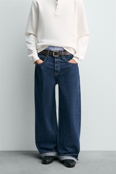 CHAMPION ® X ZARA BAGGY FIT JEANS - Blue by Zara