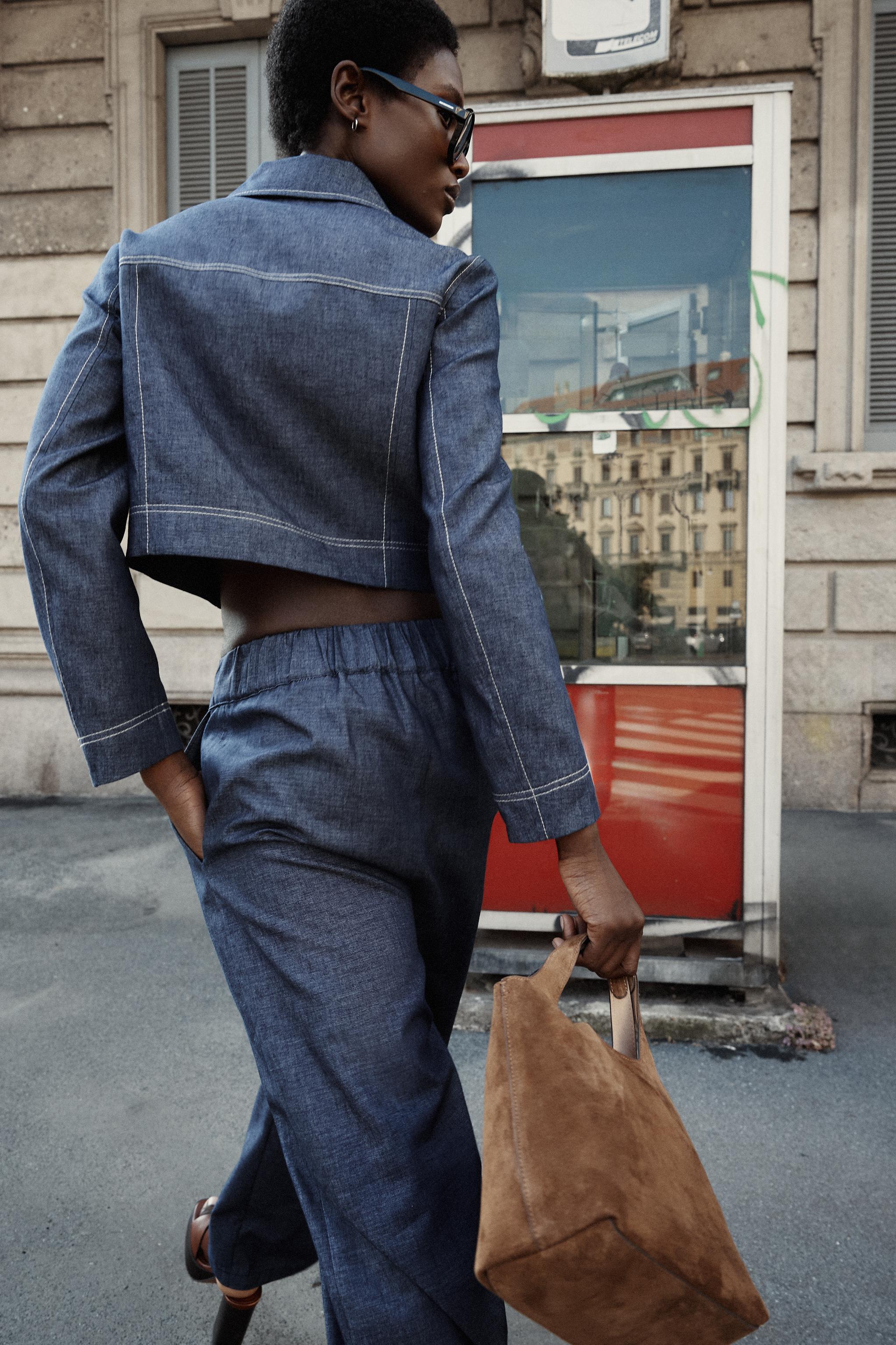 未使用 l.e.j London Indigo Dyed trousers INDIGO – L · E · J