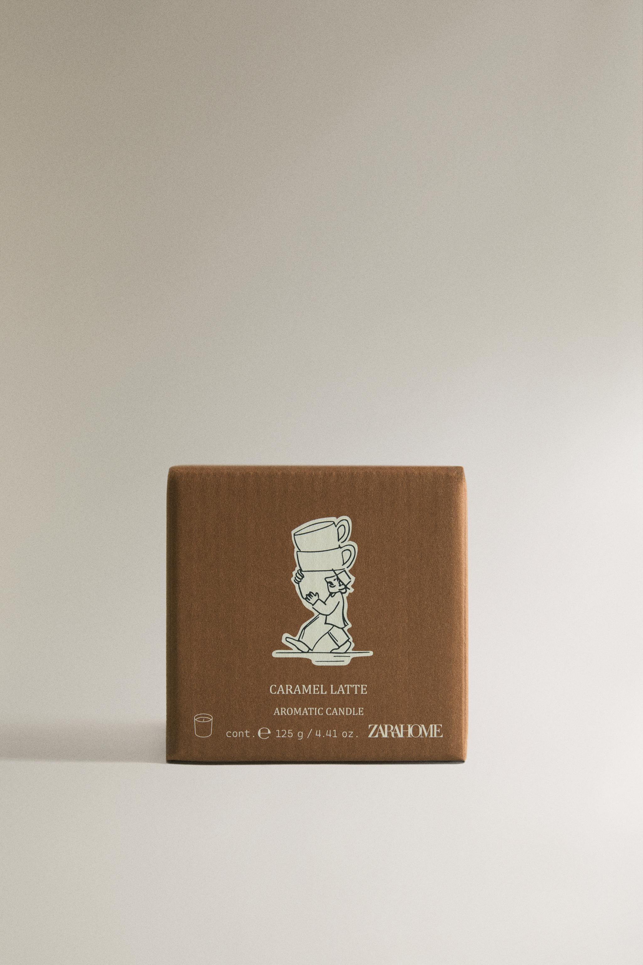 (125 G) CARAMEL LATTE SCENTED CANDLE