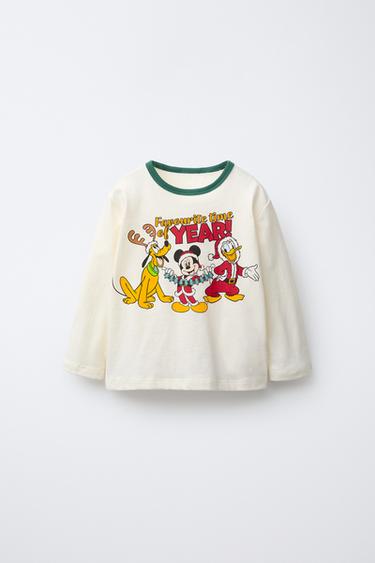 2-6 ANS/ PYJAMA IMPRIMÉ MICKEY MOUSE ET SES AMIS © DISNEY<br/> - Vert de Zara - Image 1