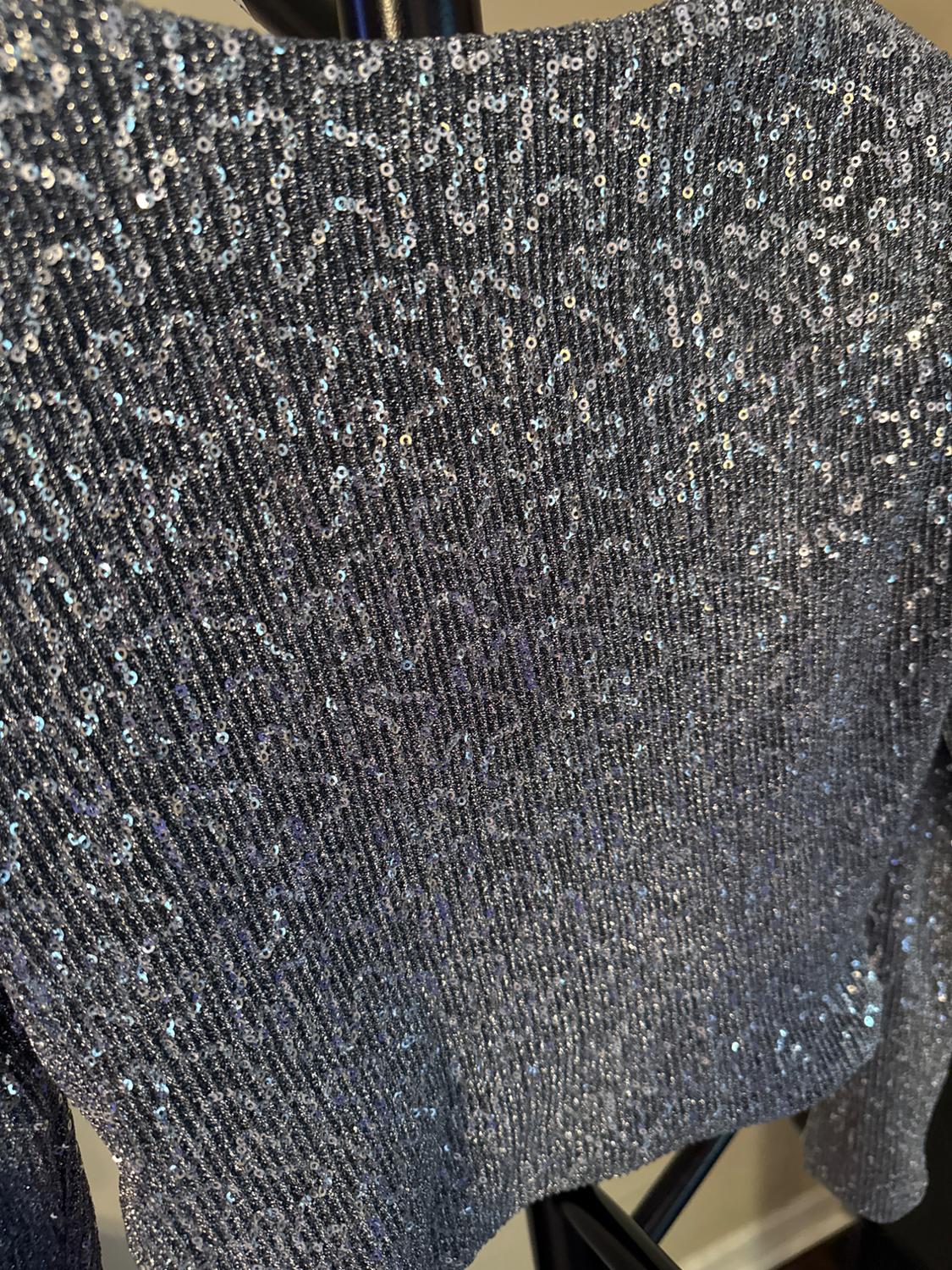 SEQUIN KNOTTED TOP - Image 3