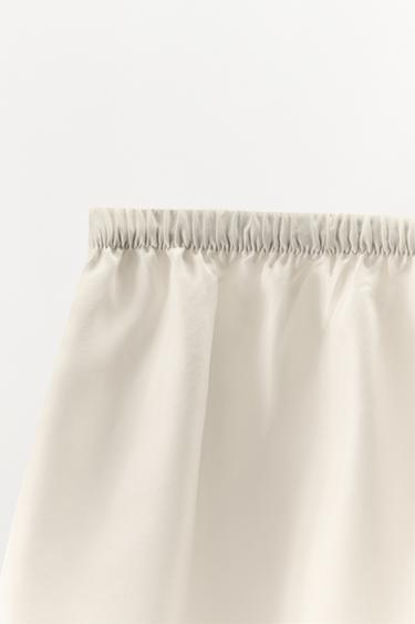 SILK LINGERIE SHORTS - Ecru by Zara - Image 2