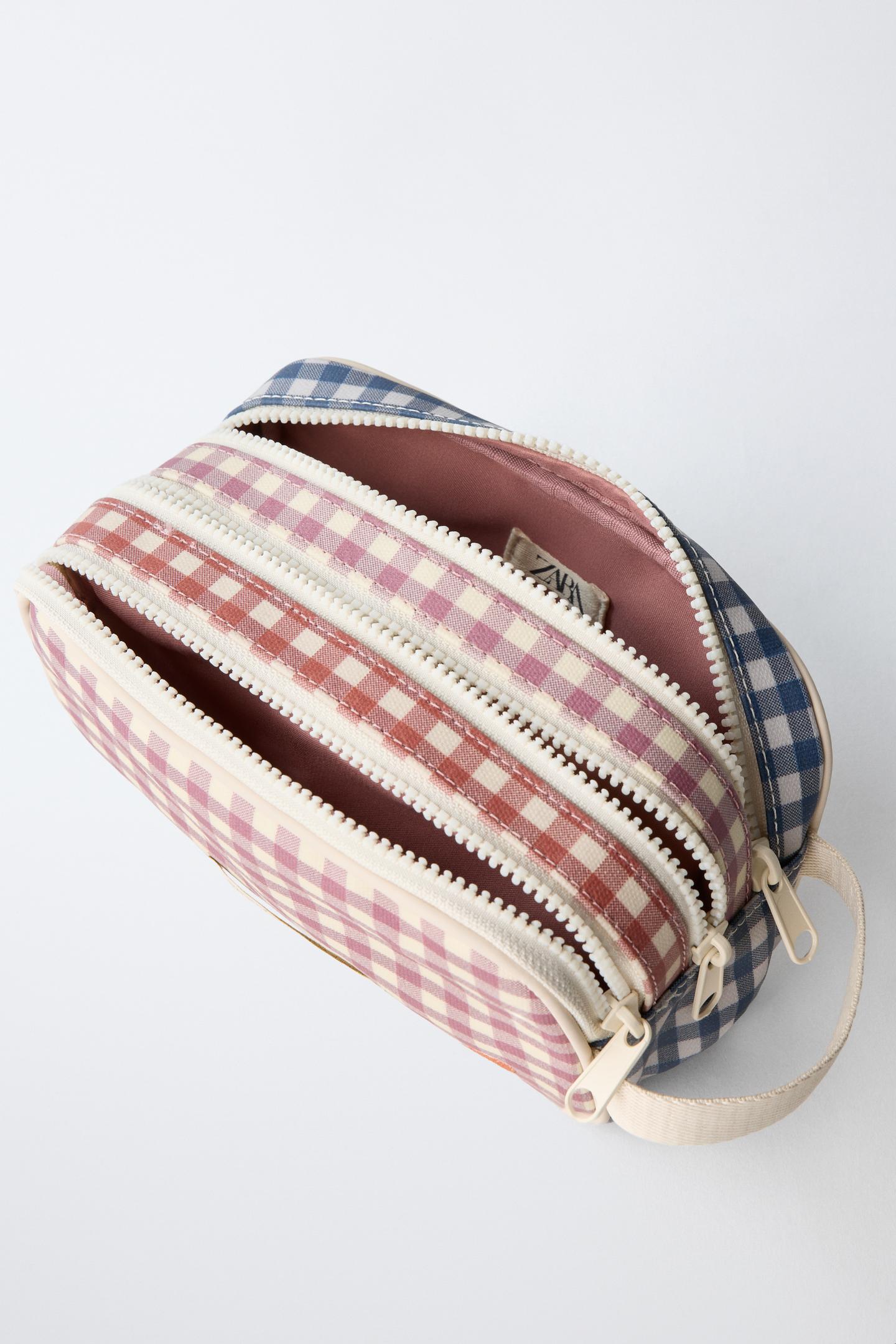 Детская сумка Zara Gingham Pouch, цвет: Разноцветный — фото 4