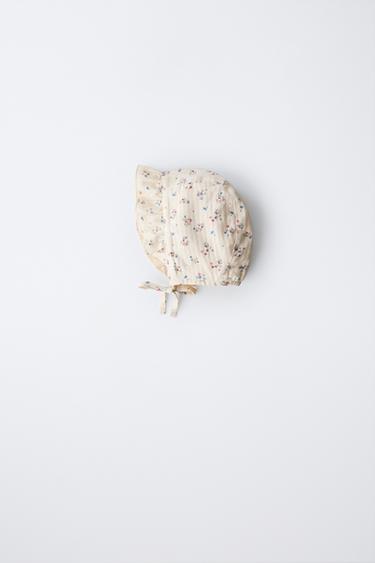 Zara FLORAL BONNET - Multicolored