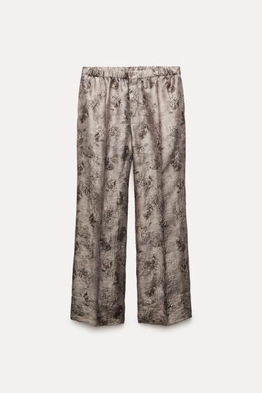zara floral print utility pants｜TikTok Search