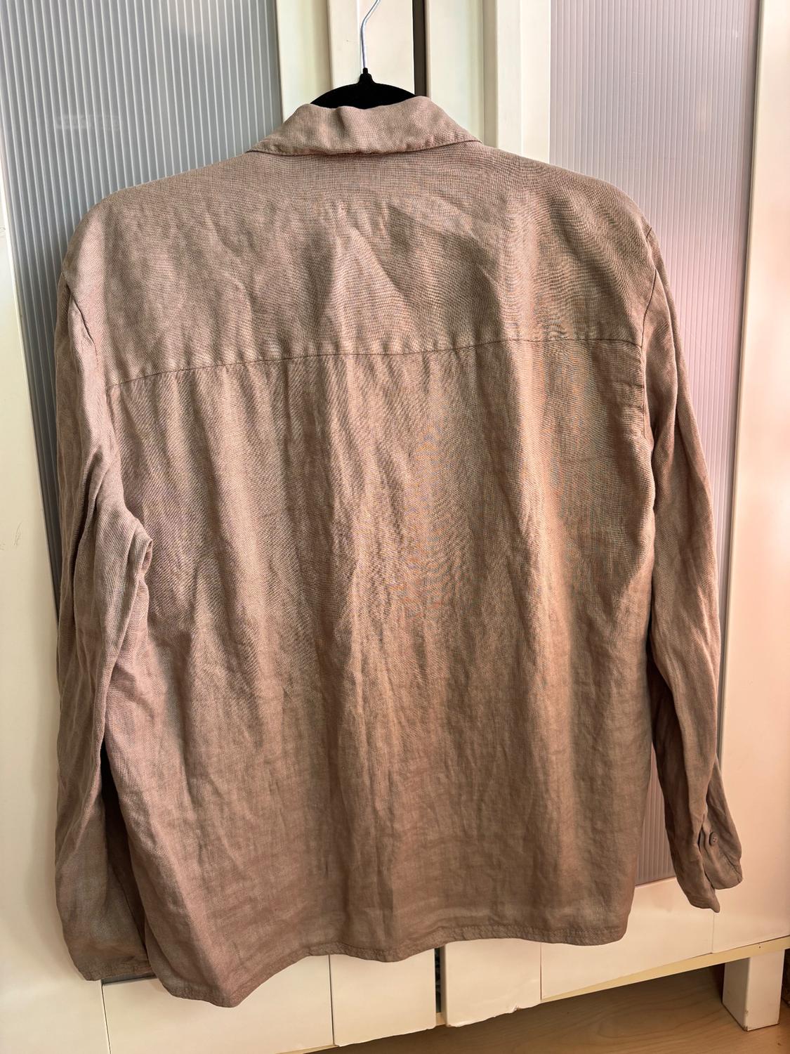 ZW COLLECTION 100% LINEN SHIRT - Image 6