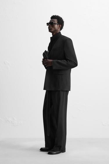 LIMITED EDITION SUIT TROUSERS - Black by Zara - Image 3