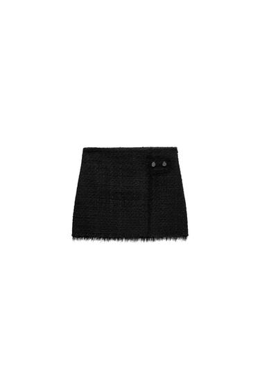 ZW COLLECTION SHORT TEXTURED SKIRT