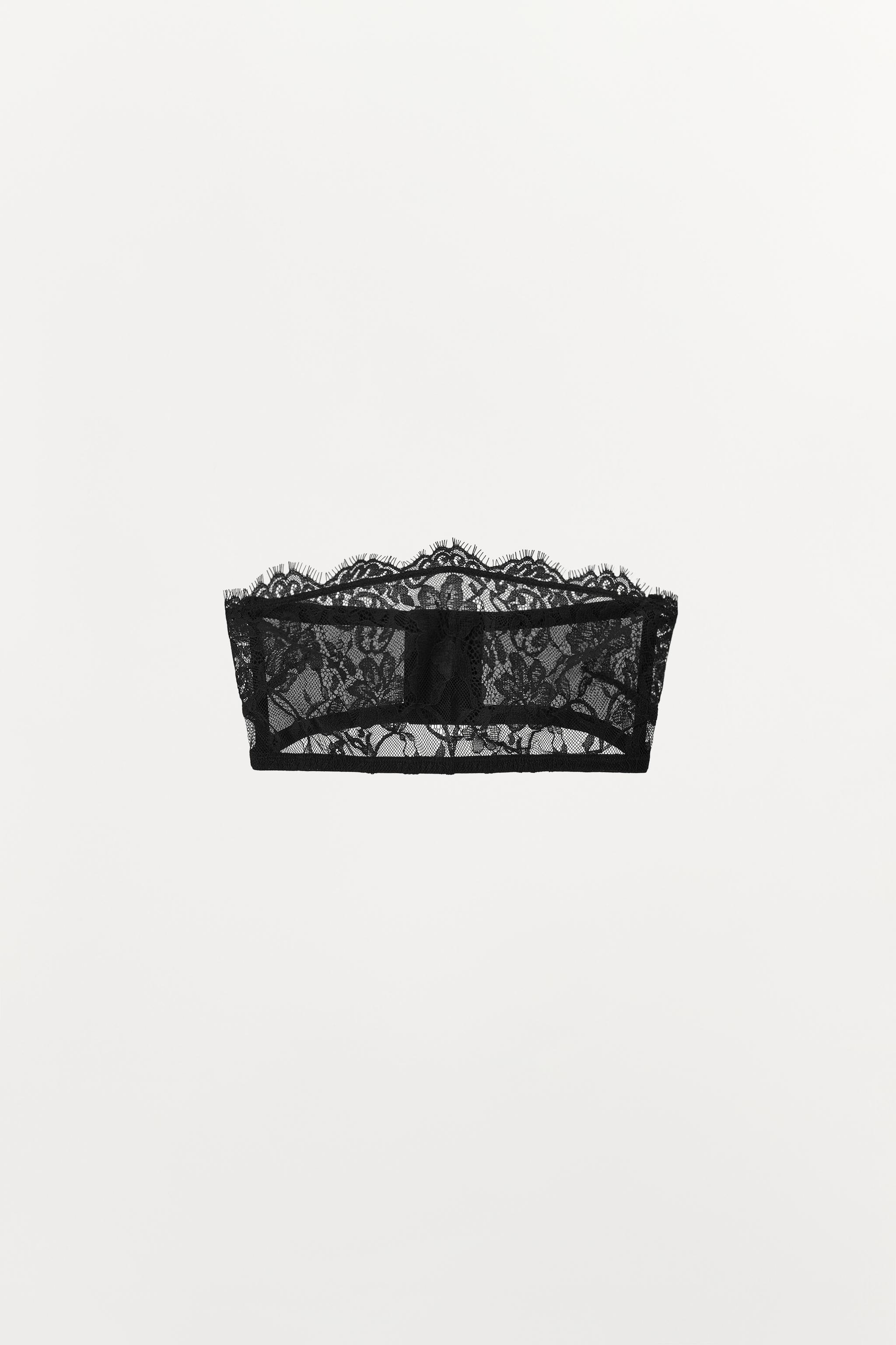 BRALETTE BANDEAU DENTELLE