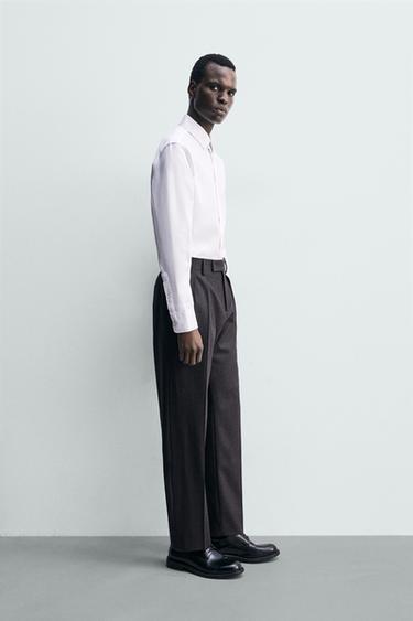 CHEMISE STRUCTURÉE EASY CARE - Blanc de Zara - Image 3