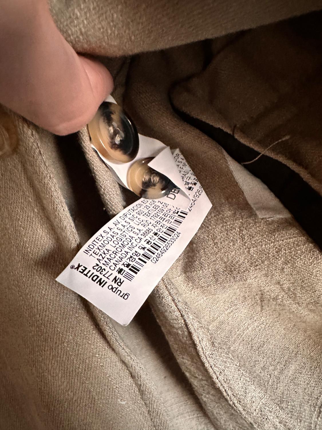 STRAIGHT LINEN-BLEND BLAZER - Image 9