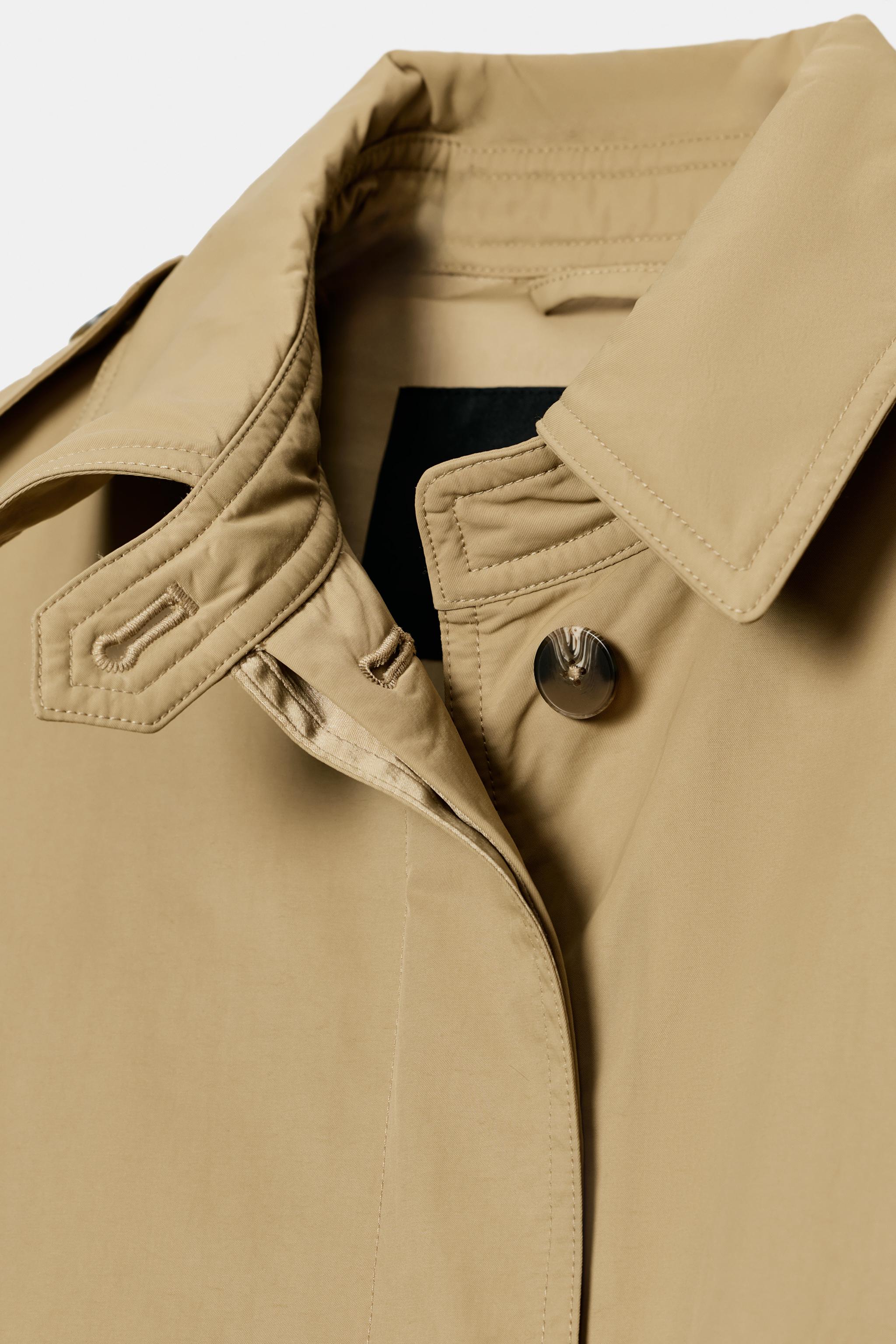 TRENCH MATELASSÉ CEINTURE ZW COLLECTION