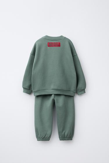 ENSEMBLE JOGGING CARS FLASH MCQUEEN © DISNEY - Vert / Bleu de Zara - Image 1