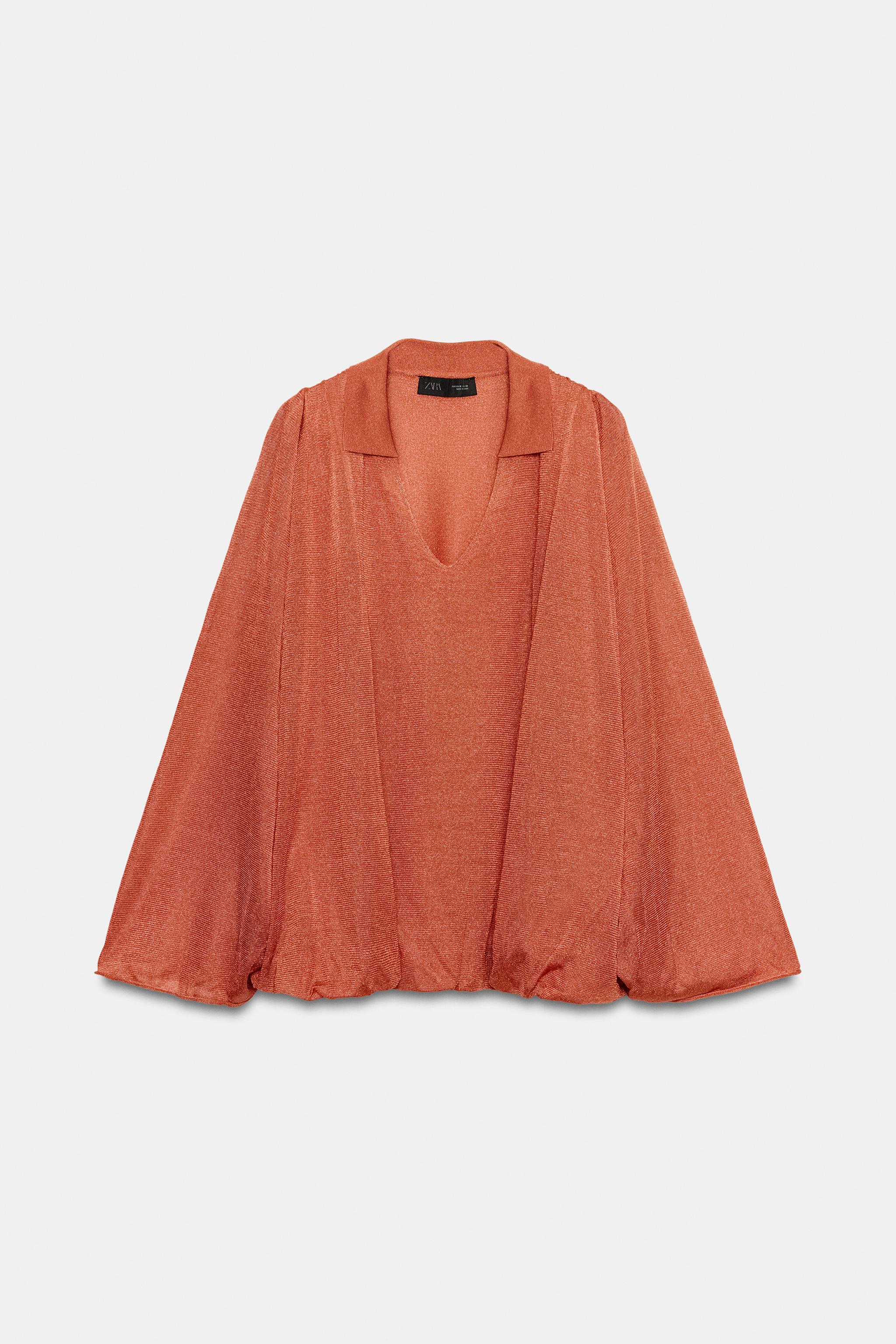 TOP EN MAILLE COL POLO