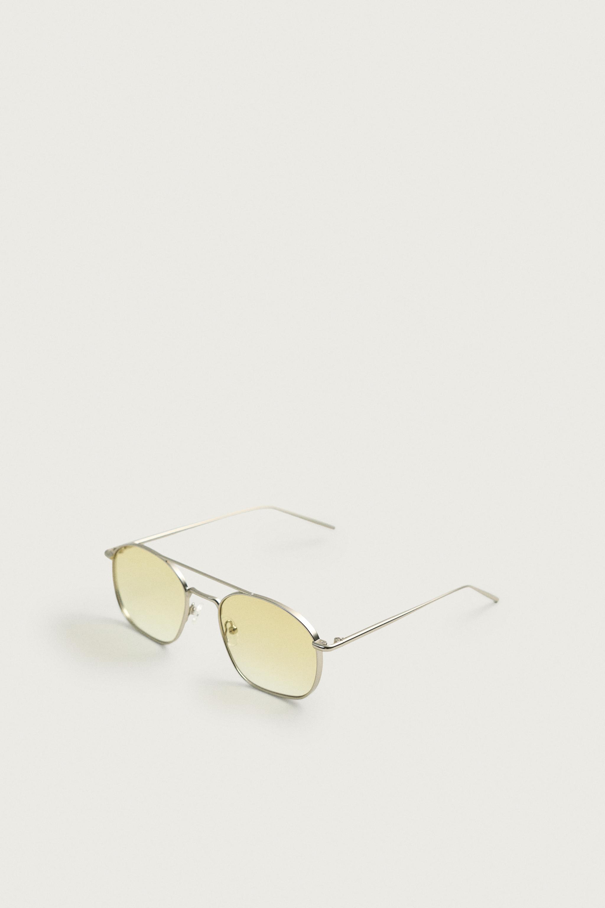LUNETTES DE SOLEIL CARRÉES EN MÉTAL