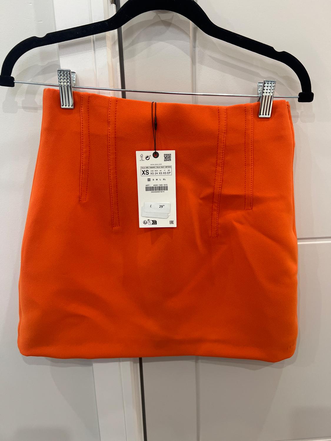 ZW COLLECTION BOX PLEAT LAYERED SKIRT