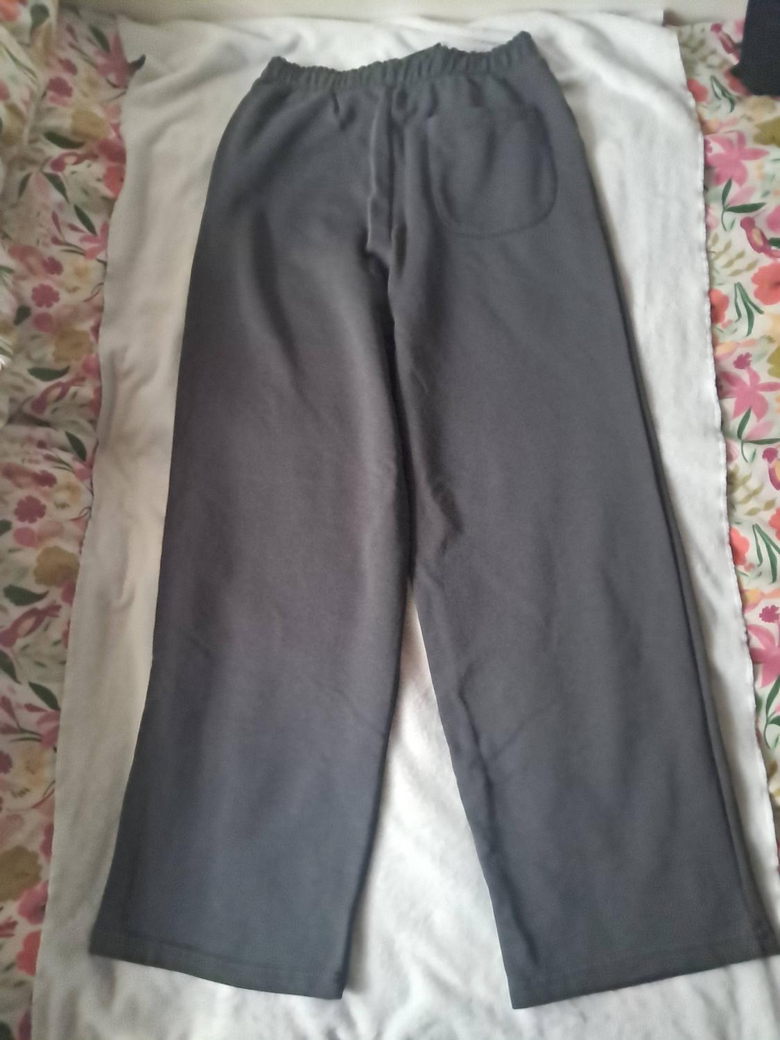BASIC WIDE-LEG JOGGERS - Image 2