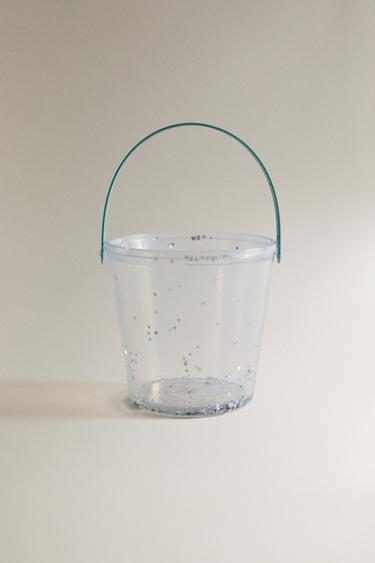 키즈 글리터 모래놀이 양동이 장난감 - Zara의 투명 - 이미지 0