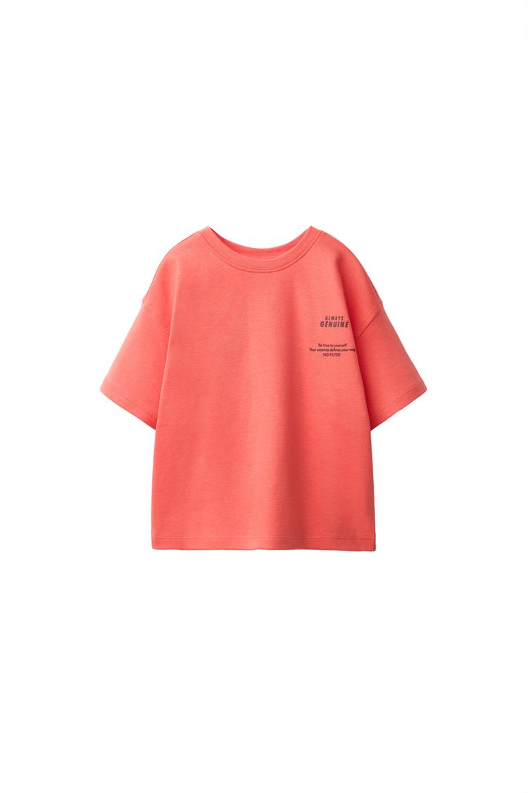 Camiseta estampada interlock