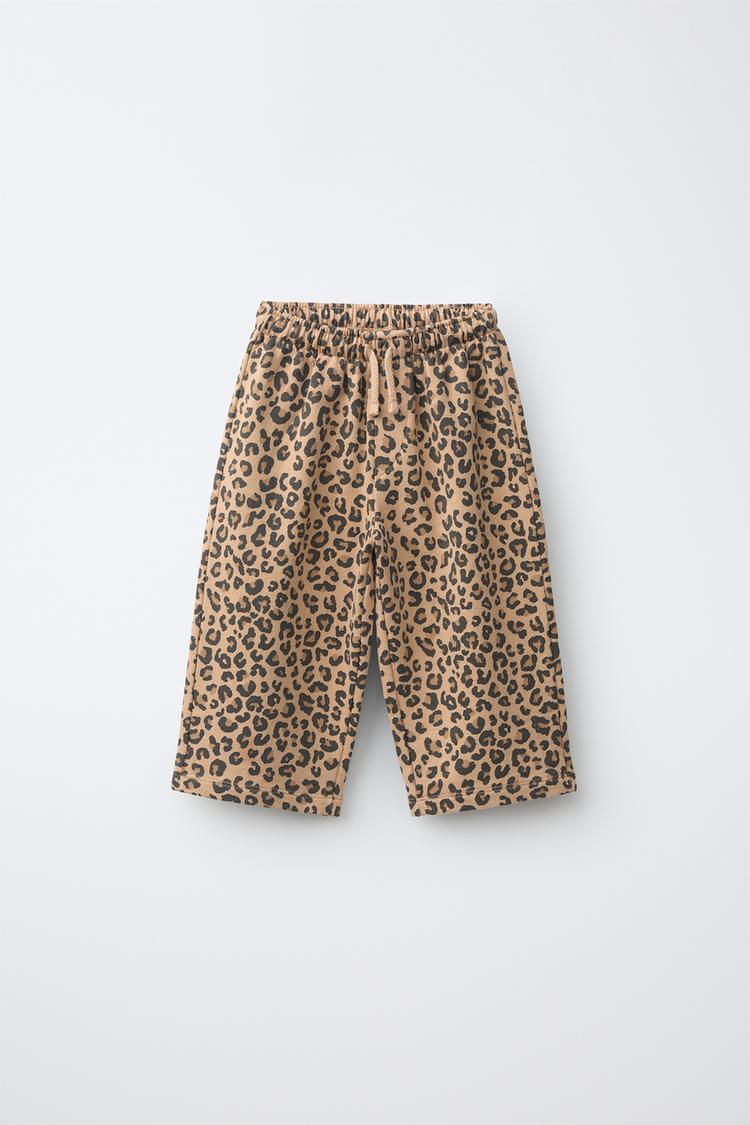 PANTALÓN FELPA BALLOON ANIMAL PRINT