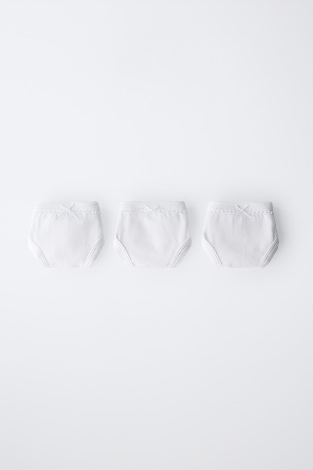 1 1/2-6 YEARS/ THREE-PACK OF PLAIN BRIEFS