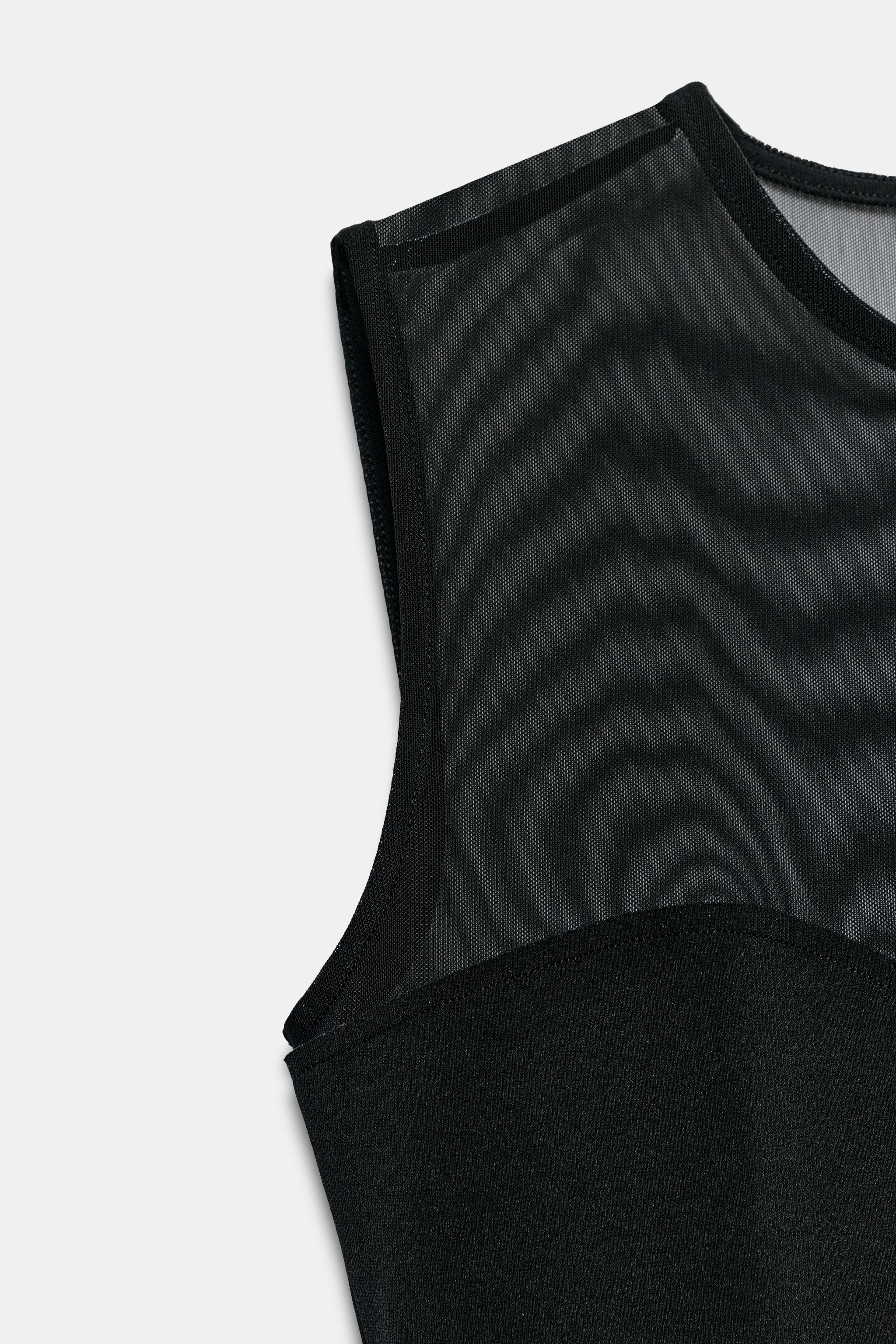 COMBINATION TULLE BODYSUIT