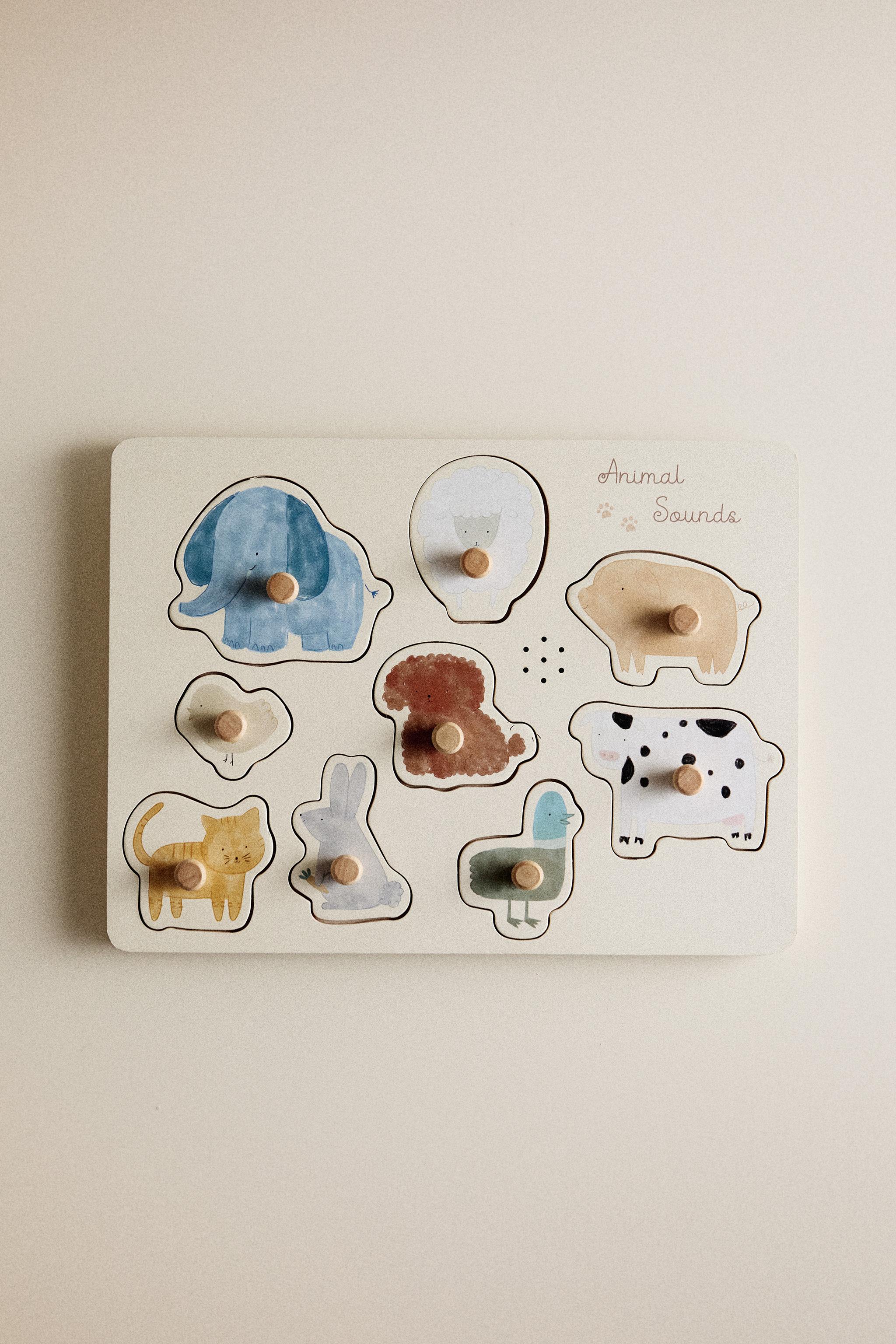 Zara KIDS’ ANIMAL SOUND PUZZLE — фото 6