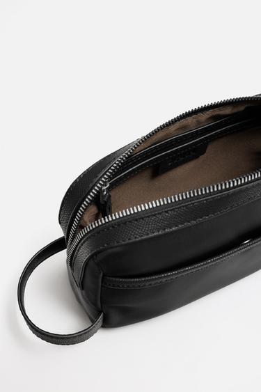 NYLON TOILETRY BAG - Black by Zara - Image 3