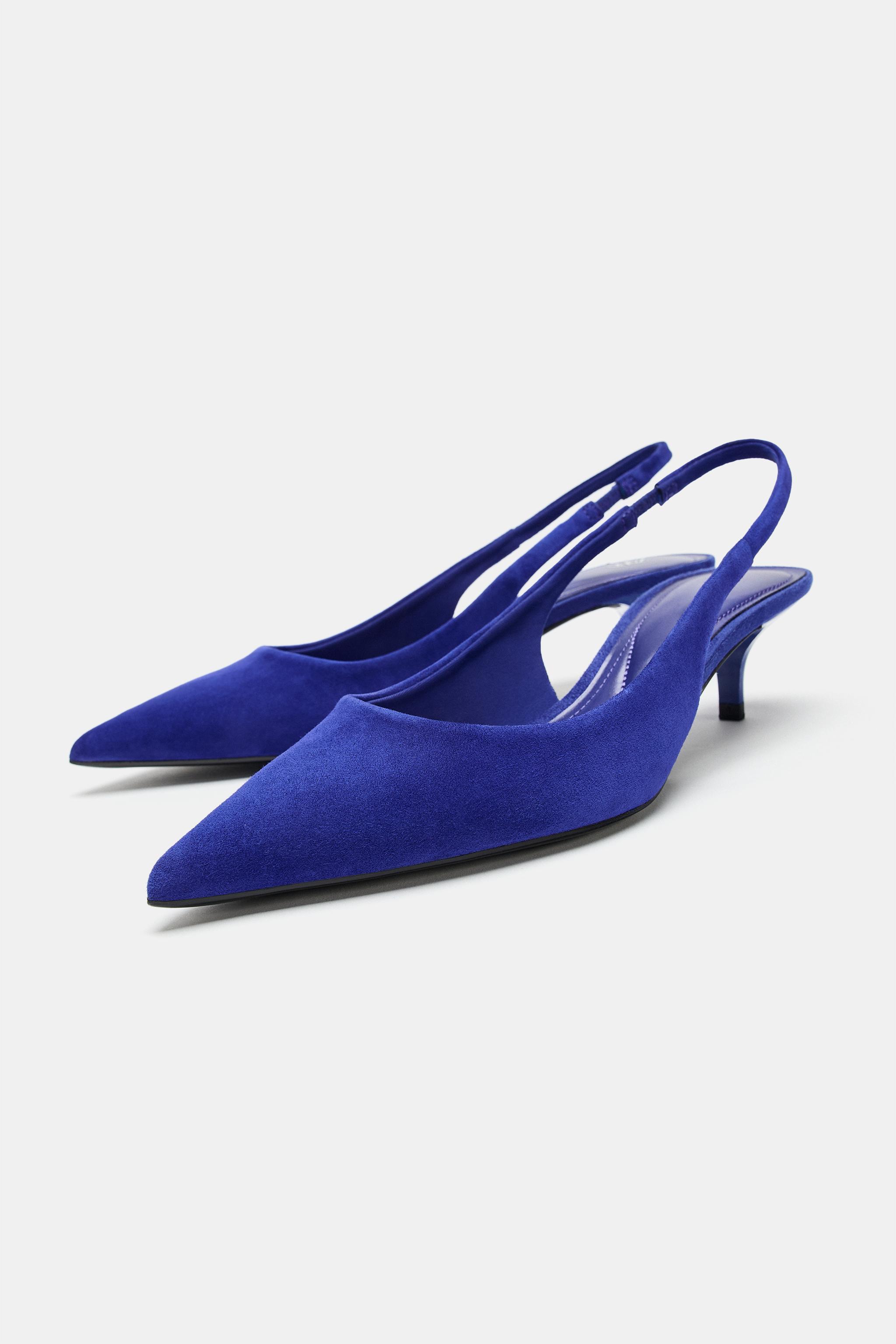 SUEDE KITTEN HEELS