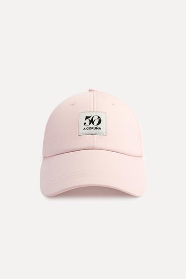 50TH ANNIVERSARY PATCH CAP - Pink by Zara