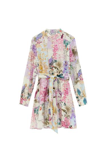 VESTIDO ESTAMPADO FLORES