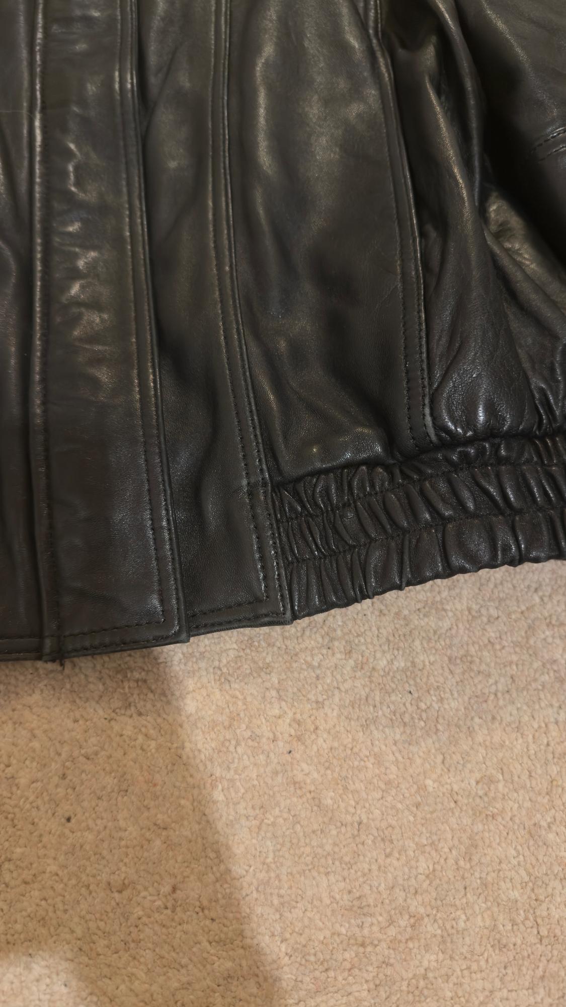 LEATHER BOMBER JACKET - LIMITED EDITION - Image 6
