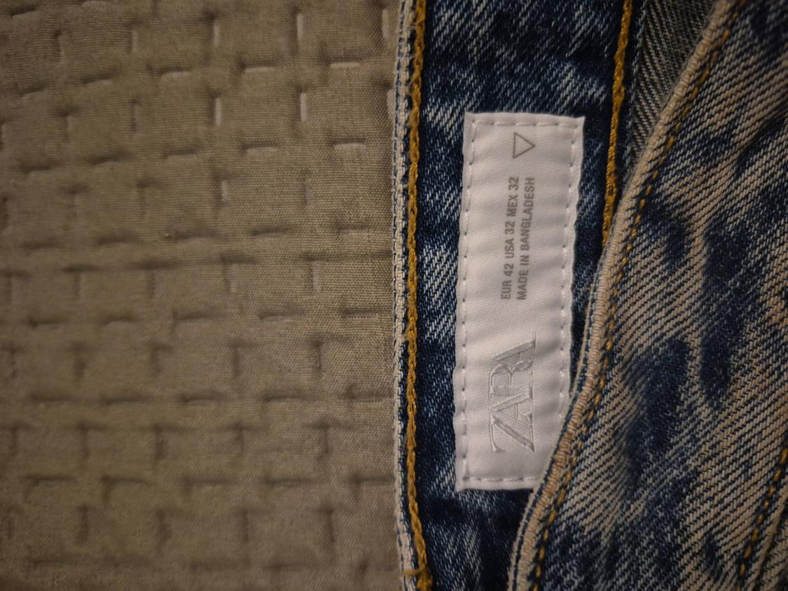 VINTAGE-EFFECT BAGGY FIT JEANS - Image 4