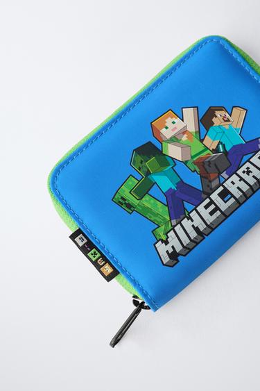 CARTERA MINECRAFT © MOJANG AB. ™ - Azul de Zara