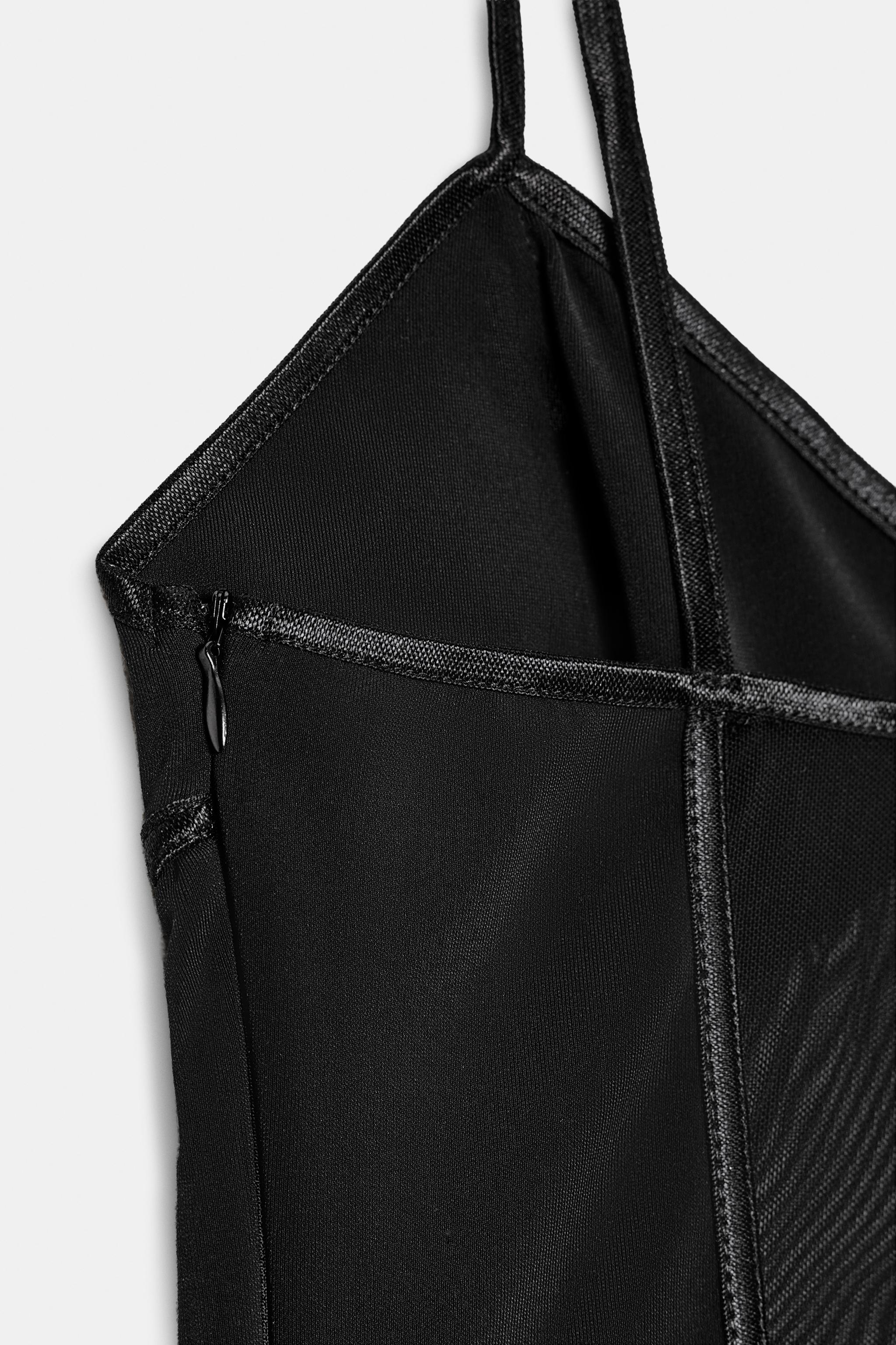COMBINATION TULLE CORSET - Black | ZARA United States