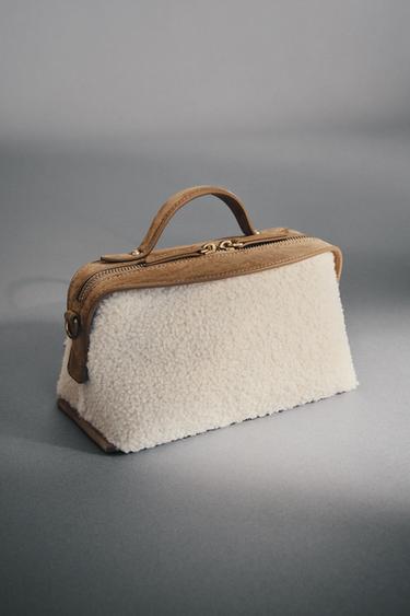 BOSSA ALLARGADA BORREGUET - Beix de Zara