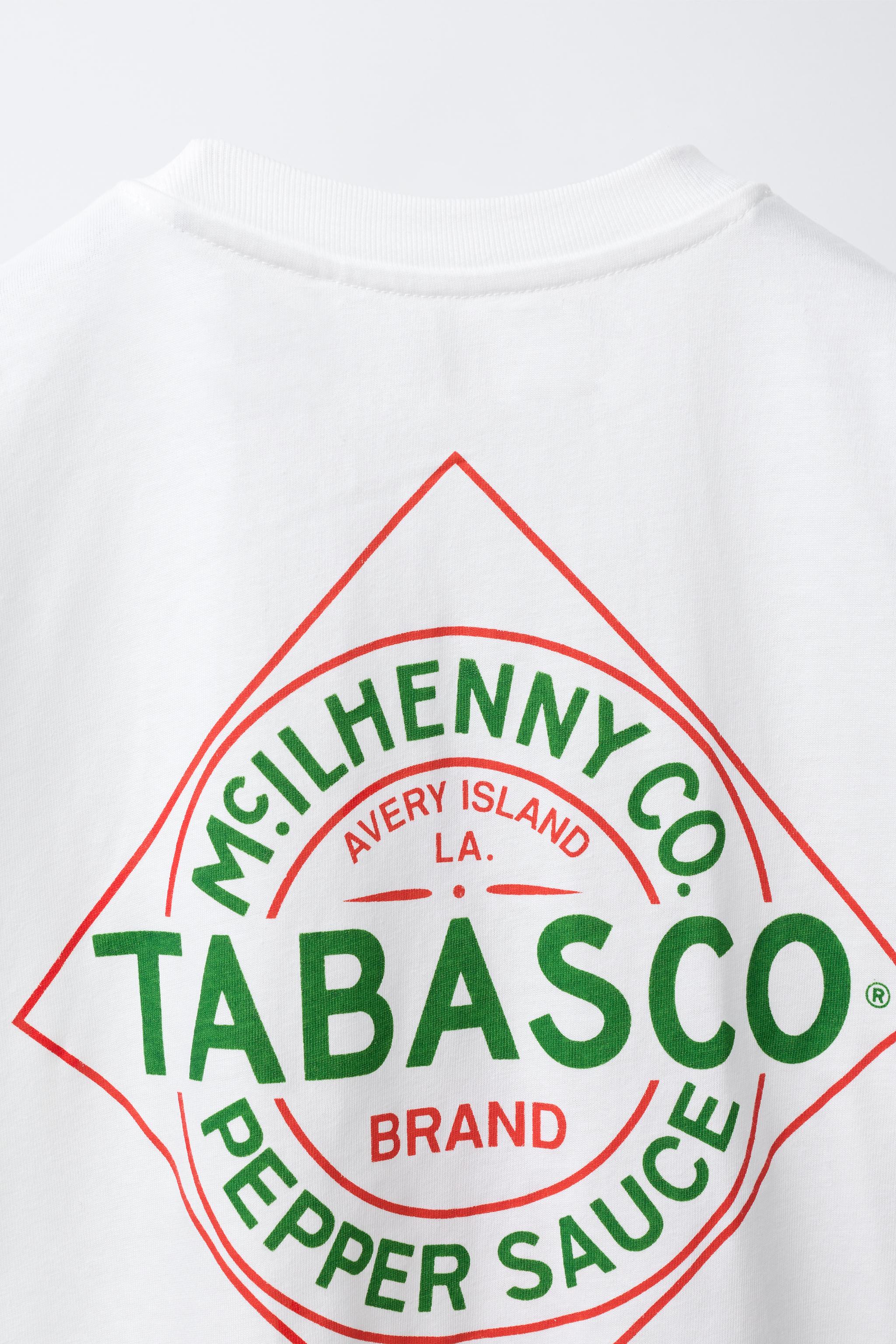 TABASCO。 TABASCO ® PRINT T-SHIRT - White | ZARA Canada
