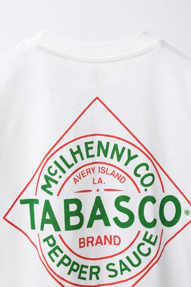 TABASCO ® PRINT T-SHIRT - White by Zara - Image 3