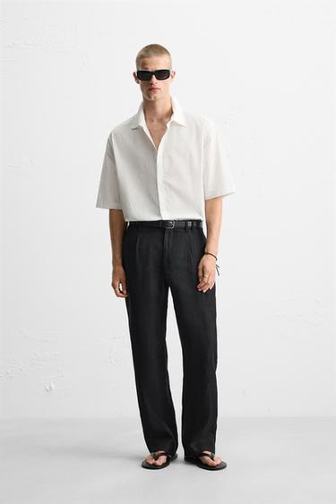 TEXTURED RELAXED FIT SHIRT - White by Zara - Image 0