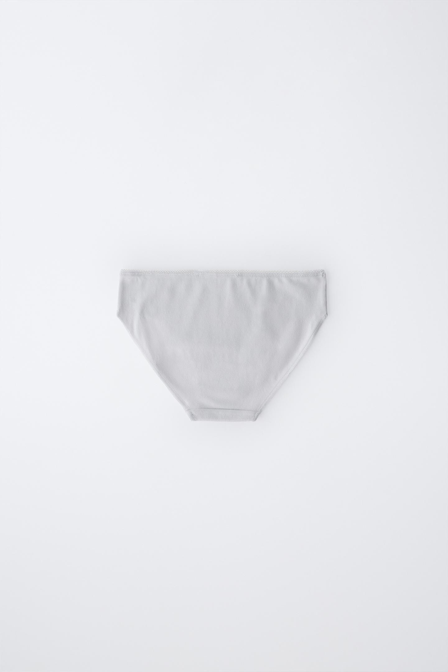 Трусы-брифы Ages Bear для детей, 6 шт. — Zara, цвет: Розовый — фото 4