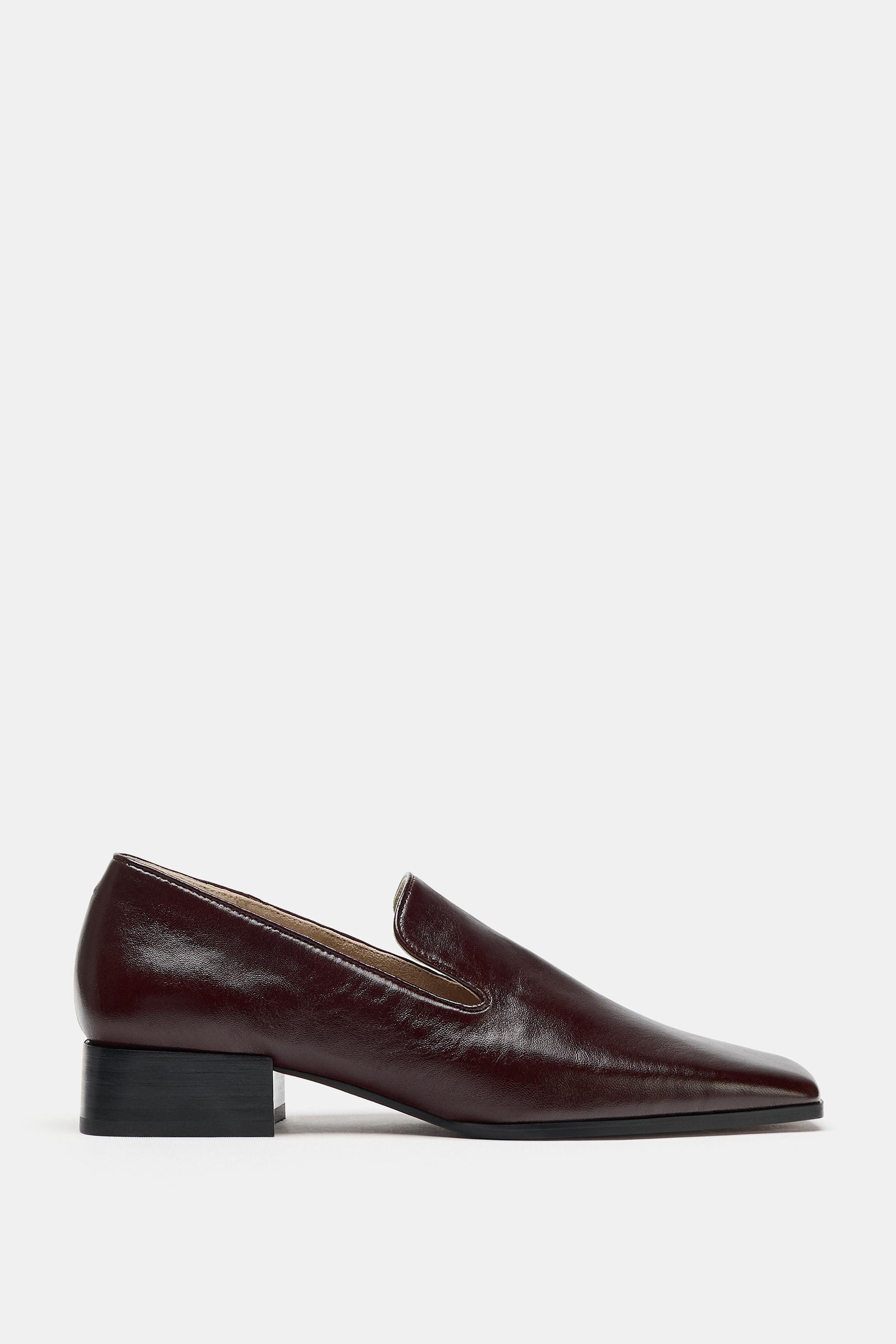 LIMITED EDITION LEATHER HEELED LOAFERS